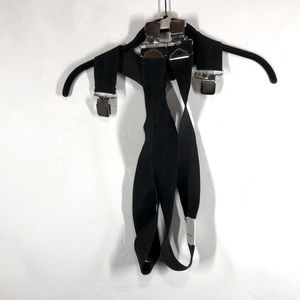 NWT 46” Long black work suspenders